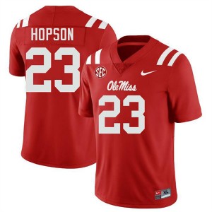 Jarcoby Hopson Ole Miss Rebels Official #23 College Football Men Jersey - Red
