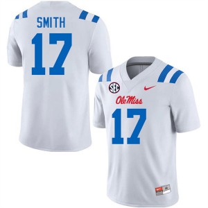 Maealiuaki Smith Rebels Mens College Football Alumni #17 Jersey - White